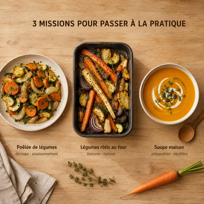 Soyez enfin fier de ce que vous cuisinez.