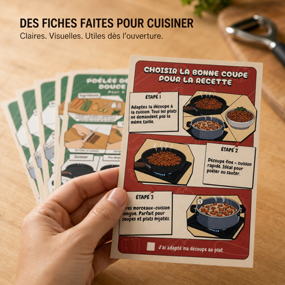 Soyez enfin fier de ce que vous cuisinez.
