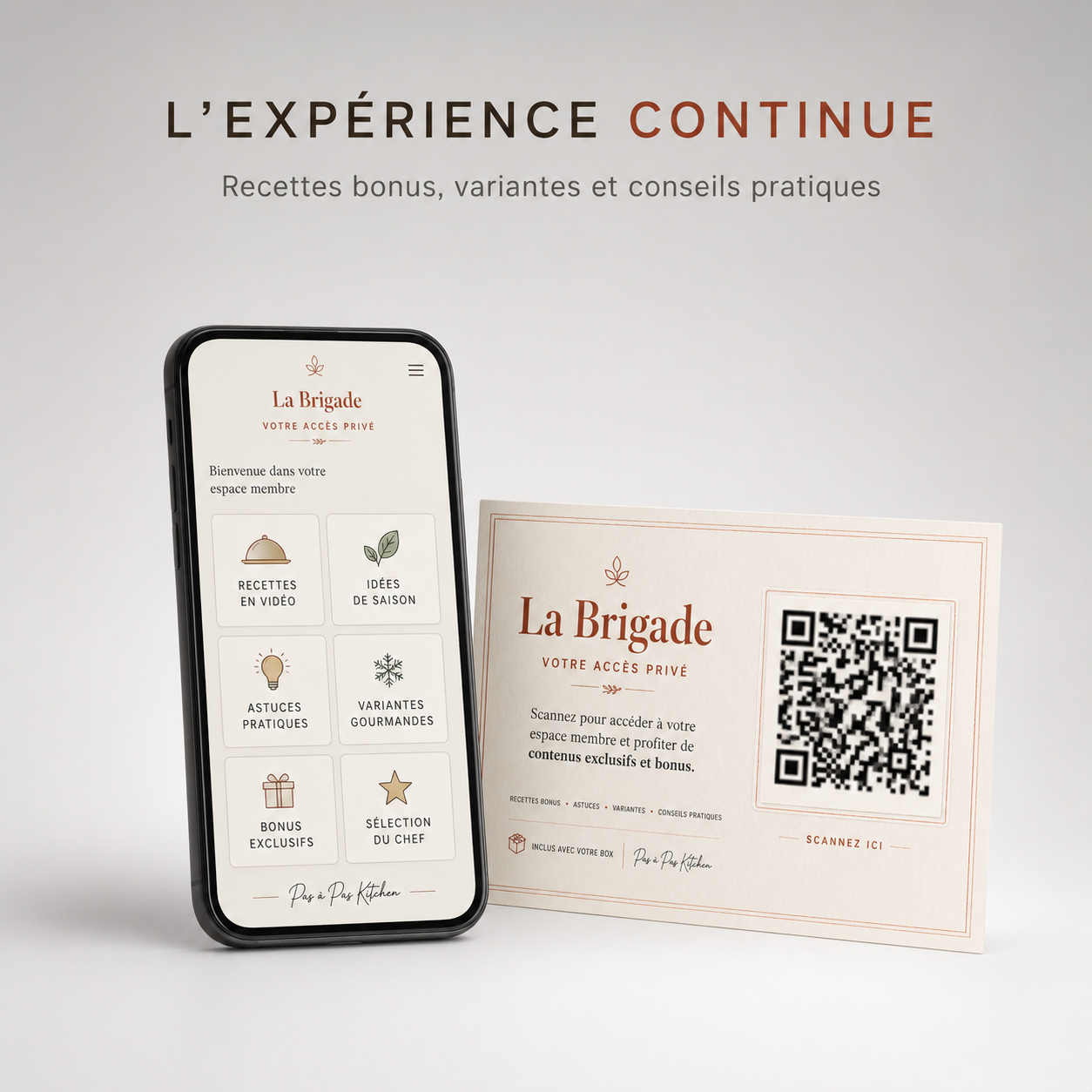 Soyez enfin fier de ce que vous cuisinez.