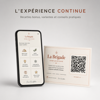 Soyez enfin fier de ce que vous cuisinez.