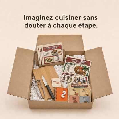 Soyez enfin fier de ce que vous cuisinez.